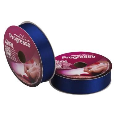 Imagem de Fita de Cetim Progresso 30mm 50 Mts Azul Bic 1199