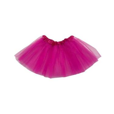 Imagem de Saia de tule 30cm lisa fantasia cosplay linda e fofa p/festa - Dreamin