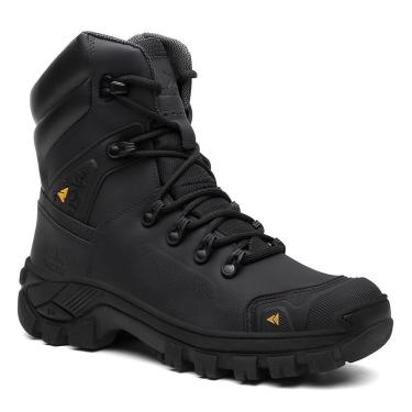 Imagem de Bota Cano Alto Adventure Masculina Coturno Couro Premium Resistente Confortável-Masculino