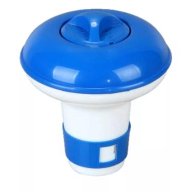 Imagem de MINI CLORADOR DOSADOR FLUTUANTE MARGARIDA PARA PISCINAS AZUL