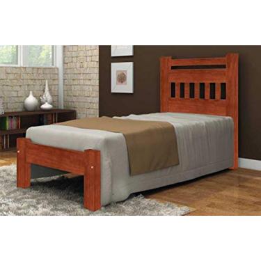 Imagem de Cama Solteirão (Solteiro Extra) Antares de Madeira Maciça Tauari - Cor Mel