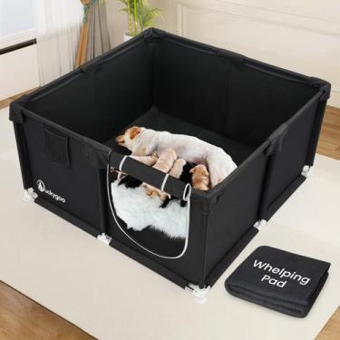 Imagem de Caixa de parto Duckygoo para cães 50x50x25 cm Tecido Oxford 600D