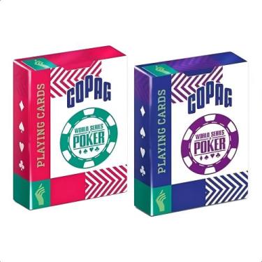 Imagem de Baralho Cartas p/ Jogar World Series Of Poker - Poker Size Ng Sortido 