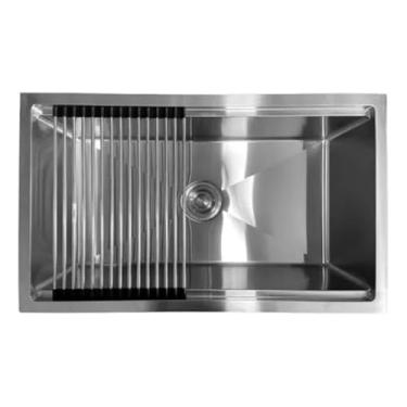 Imagem de Cuba Inox Support Sobrepor Embutir 83x45 Escorredor Esteira