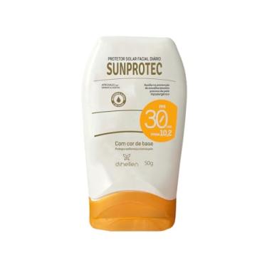 Imagem de Di Hellen Cosméticos Protetor Solar Facial Fps 30 - Com Cor De Base