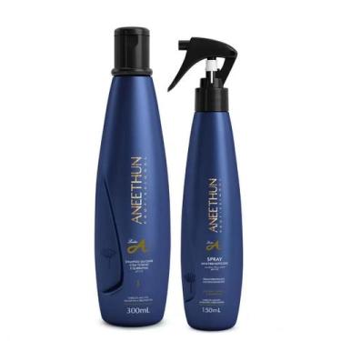 Imagem de Kit Aneethun Linha A Shampoo 300ml e Spray 150ml
