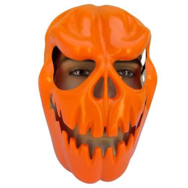 Imagem de Máscara Abobora terror Plástica Cosplay Carnaval Halloween - sm decora