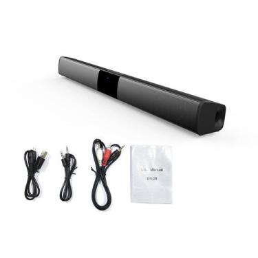 Imagem de Soundbar 20W com 4 Alto-Falantes - Home Theater 3D Surround Sound