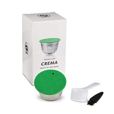 Imagem de BRBHOM Cápsula de café reutilizável para Dolce Gusto, Lumio, capsula reutilizável com 1 colher de café e 1 escova de limpeza