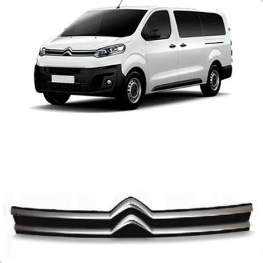 Imagem de Grade Radiador Jumpy 2018 A 2024 C/ Friso Cromado - SP ACESSÓRIOS