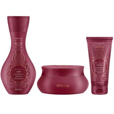 Imagem de Kit Amend Óleos Egípcios Sh 300ml + Mask 300g + Balm 180g