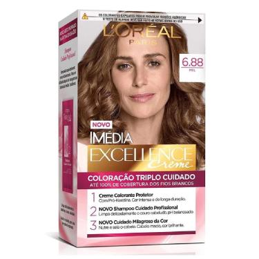 Imagem de Tintura Imedia Excellence L'oréal Paris Mel 6.88
