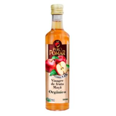 Imagem de VINAGRE PURO POMAR MAÇÃ 500ML 4,2% ACIDEZ