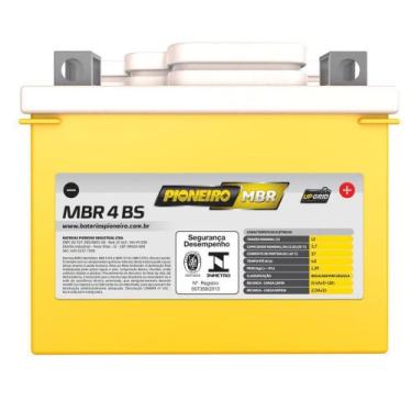 Imagem de Bateria mbr-bs 4ah 12v ytx4l-bs pioneiro