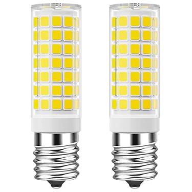 Imagem de TAIYALOO Lâmpadas Led Para Micro-Ondas Sob O Exaustor, Equivalente A 60 W, Lâmpada Led E17 Regulável Para Exaustor, Geladeira, 7 W, 630 Lúmens, Lâmpada Led Para Eletrodomésticos Sobre O Fogão, Bran