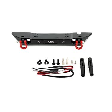 Imagem de LCX Racing 1/10th RC Crawler Car Metal Front Bumper for TRX4 TRX-4 Axial SCX10 II 90046 SCX10 Upgrades Parts Accessories