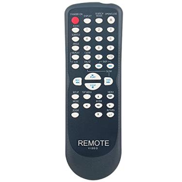 Imagem de NB093 NB093UD Controle remoto de substituição aplicável para Magnavox DVD CD Player MDV2100 MDV2100/F7 MDV2300 MDV2100F7 DP100MW8BA DP100MW8B DP100MW8B