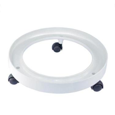 Imagem de Suporte plastico p/botijao gas branco qu - 10228 - QUALITY