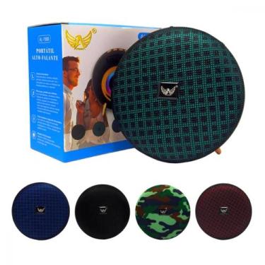 Imagem de Caixa De Som RGB LED Portatil Bluetooth AL-1999 - electros1