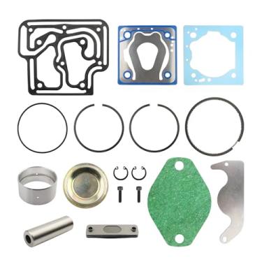 Imagem de Kit de reparo de cabeça de compressor de ar de cilindro único 4089238 4025245 compatível com Cummins ISC ISL L M, Meritor Wabco 9111549292
