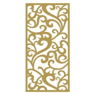 Imagem de Painel Vazado Divisória MDF Maori Crú - Decore Painéis e Divisórias, 0