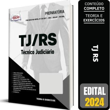 Imagem de Apostila Tj Rs 2023 - Técnico Judiciário - Apostilas Opção
