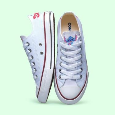 Imagem de Tenis Lillo Stitch Feminino Cano Baixo Clássico Lançamento Europa 603T
