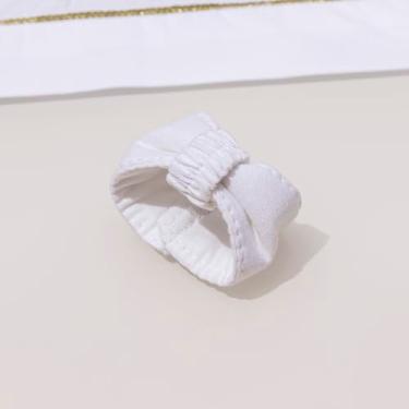 Imagem de Plumasul Porta Guardanapo Bella Mesa Elástico 100% Algodão Percal 200 fios - Cor Branco