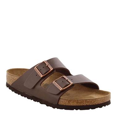 Imagem de Birkenstock Sandália feminina Arizona, Birko-flor marrom, 12-12.5 Women/10-10.5 Men