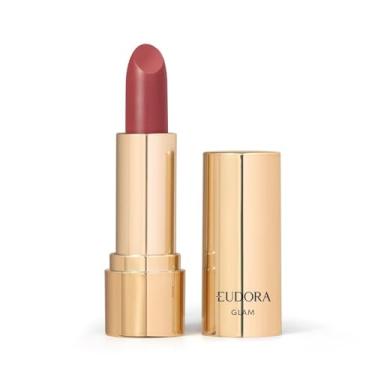 Imagem de Eudora Glam Metals Batom Cremoso Rosa Queimado Diva Suprema 3,6g