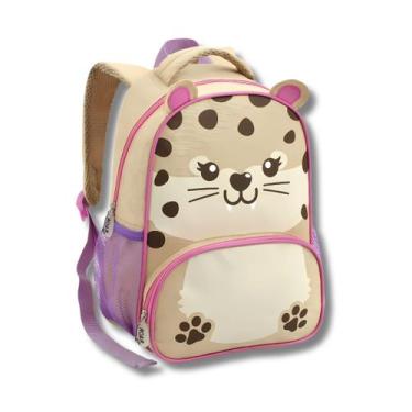 Imagem de Mochila Infantil Creche Escola 13" Zoop Bichos Animais Fofos - Seanite