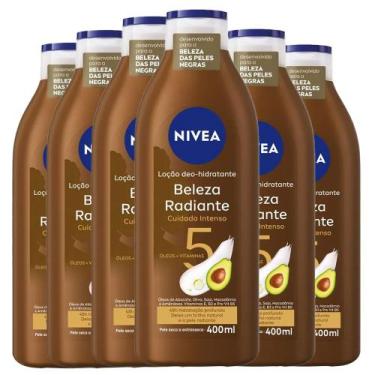 Imagem de Kit Creme Hidratante Corporal Nivea Beleza Radiante Cuidado Intenso 40