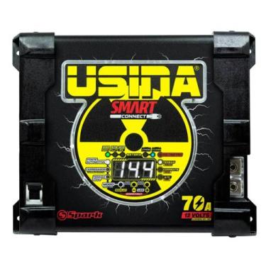 Imagem de Fonte carregador bateria spark usina connect 70a som trio