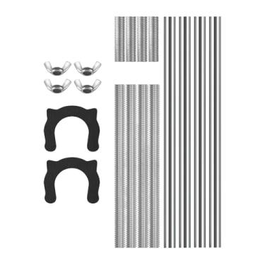 Imagem de Generic Kit de reparo de suporte de pia embutido, pernas de suporte ajustáveis, sob a pia para decoração, 35cm a 45cm