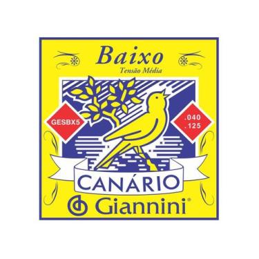 Imagem de Corda Para Contrabaixo Giannini Gesbx5 0.40-0.125 Super Leve