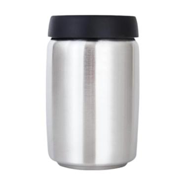 Imagem de SiaBiced Lata de café a vácuo com tampa hermética prática de aço inoxidável, lata de chá multiuso para doces de biscoito de açúcar, 1200ml