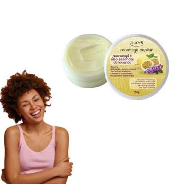 Imagem de Manteiga Capilar Hidrata e Nutre Maracujá Óleo de Lavanda - Lucy's