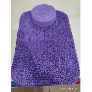 Imagem de Tapete De Porta Frufru 5 Peças. 0, 75x0,50cm - Valentina Confecçoes, L