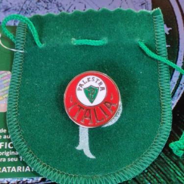 Imagem de Pin Boton Broche Palmeiras Oficial Escudo 1914 - SabiArt Metais