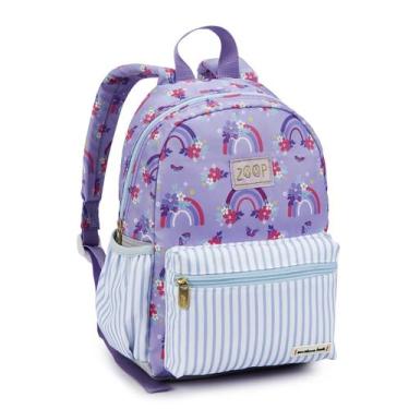 Imagem de Mochila Costas Zoop Estampada Meninas 13 Polegadas Seanite Infantil Es