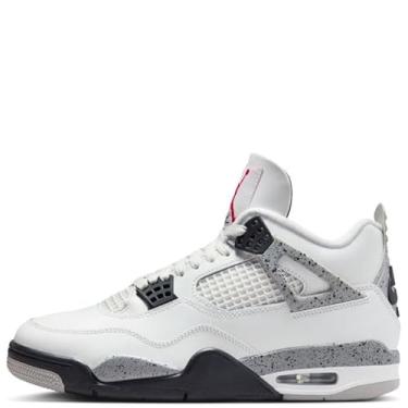 Imagem de Nike Free RN 2018 Tênis de corrida masculino, Summit branco/vermelho fogo - cimento cinza-preto, 46