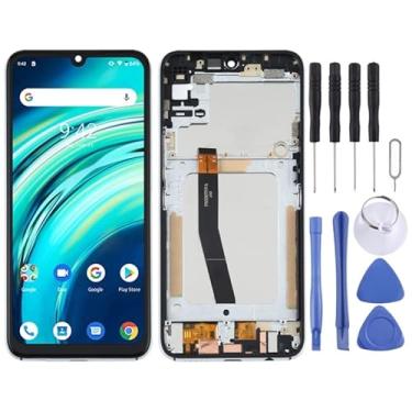 Imagem de Peças de substituição de telefone celular Tela LCD original para for UMIDIGI A9 Pro Digitizer completo com quadro Acessórios telefônicos