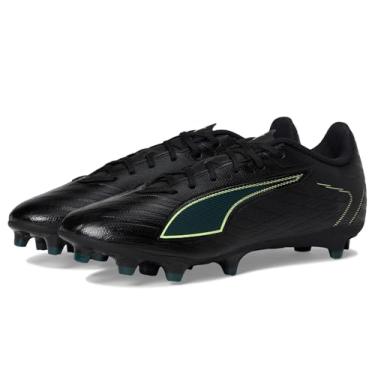 Imagem de PUMA Tênis masculino Ultra Play firme, artificial, chuteiras de futebol de chão, Preto-efervescente Terrain verde-claro Ah25, 42