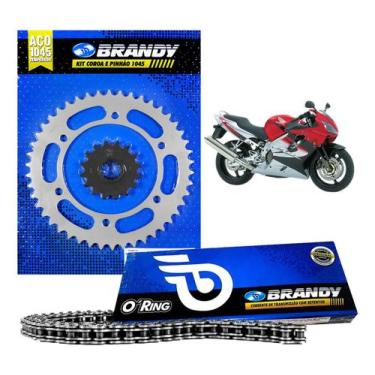 Imagem de Kit Relação Completo 525x118 Honda Cbr 600fs Sport 01 Até 02 - Brandy