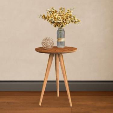 Imagem de Mesa de Apoio para Sala Retrô Classic com Pés Palito - Lojas Comprou C