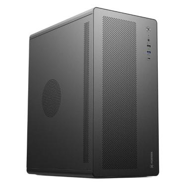 Imagem de Gabinete Office Fortrek Premium Aço S/Fan Preto - GO22 