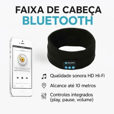 Imagem de Máscara de Dormir Bluetooth para Exercícios Físicos - ROMI