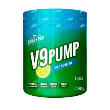 Imagem de V9 Pump Pré Workout 300g - Shark Pro, Limão