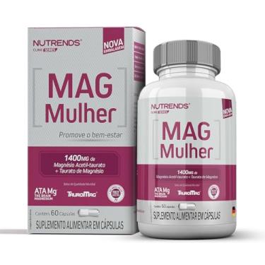 Imagem de Mag Mulher (Magnésio Acetil-taurato + Taurato De Magnésio) 60 cápsulas, Nutrends