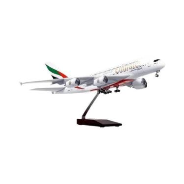 Imagem de Modelo De Avião De Brinquedo Airbus A380 UAE Emirates De 18 Polegadas 